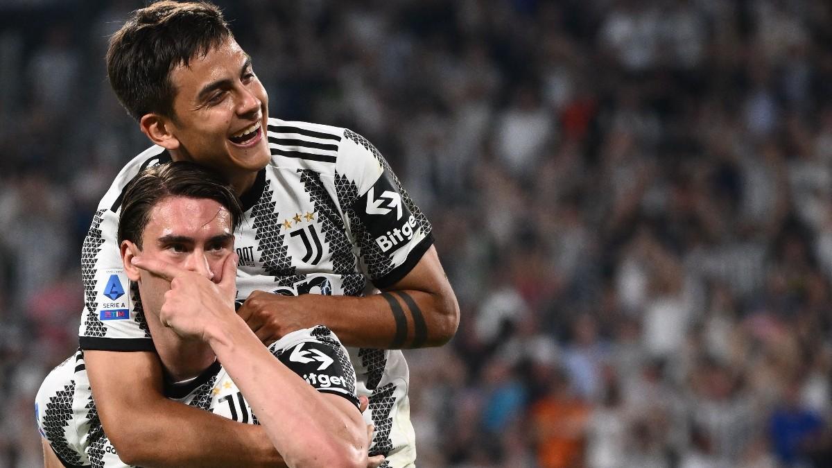 Vlahovic dedicó su gol a Dybala en el último partido de la 'Joya' en Turín