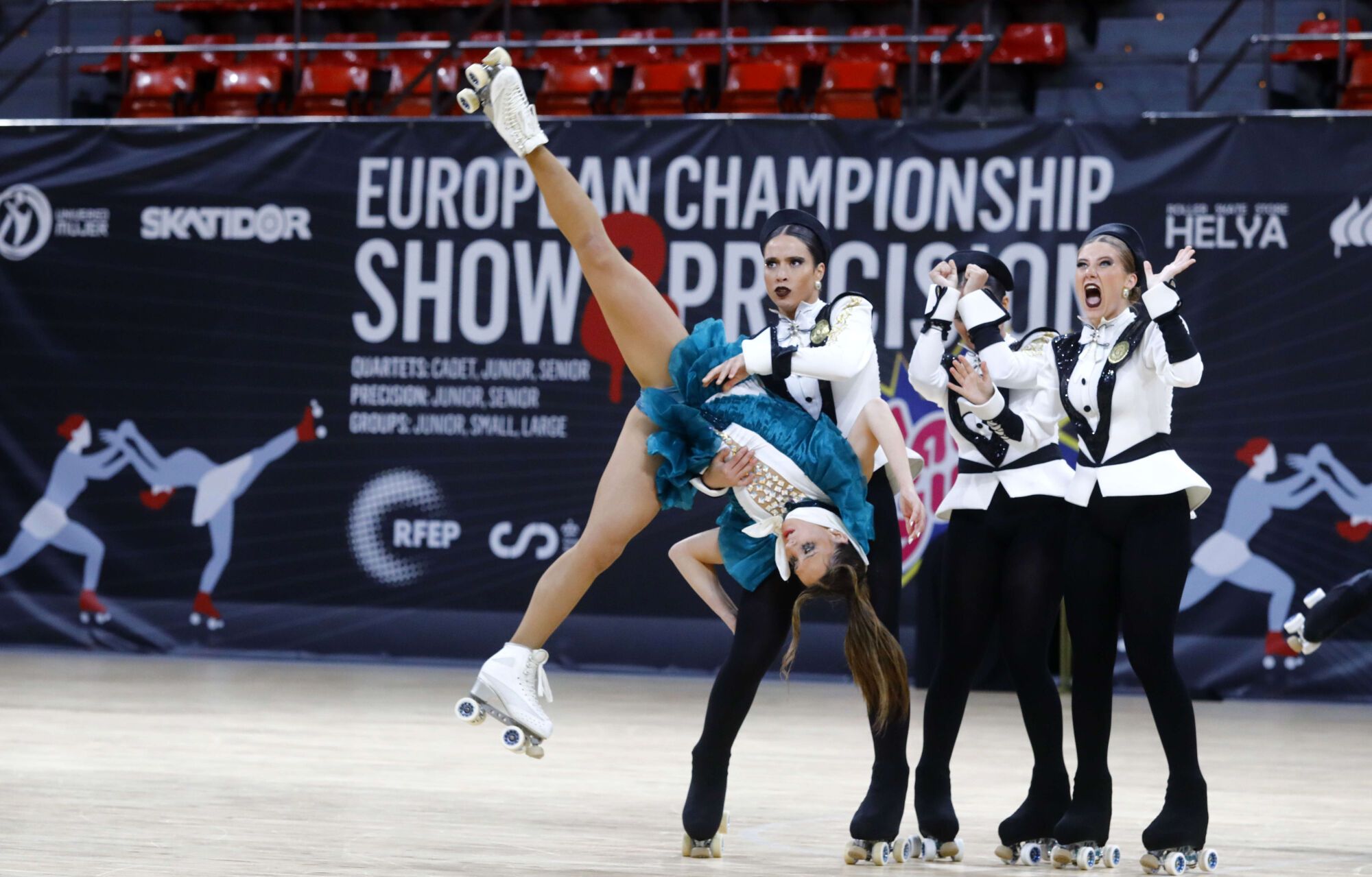 En imágenes | Campeonato de Europa de patinaje en el Príncipe Felipe
