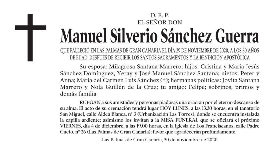 Manuel Silverio Sánchez Guerra