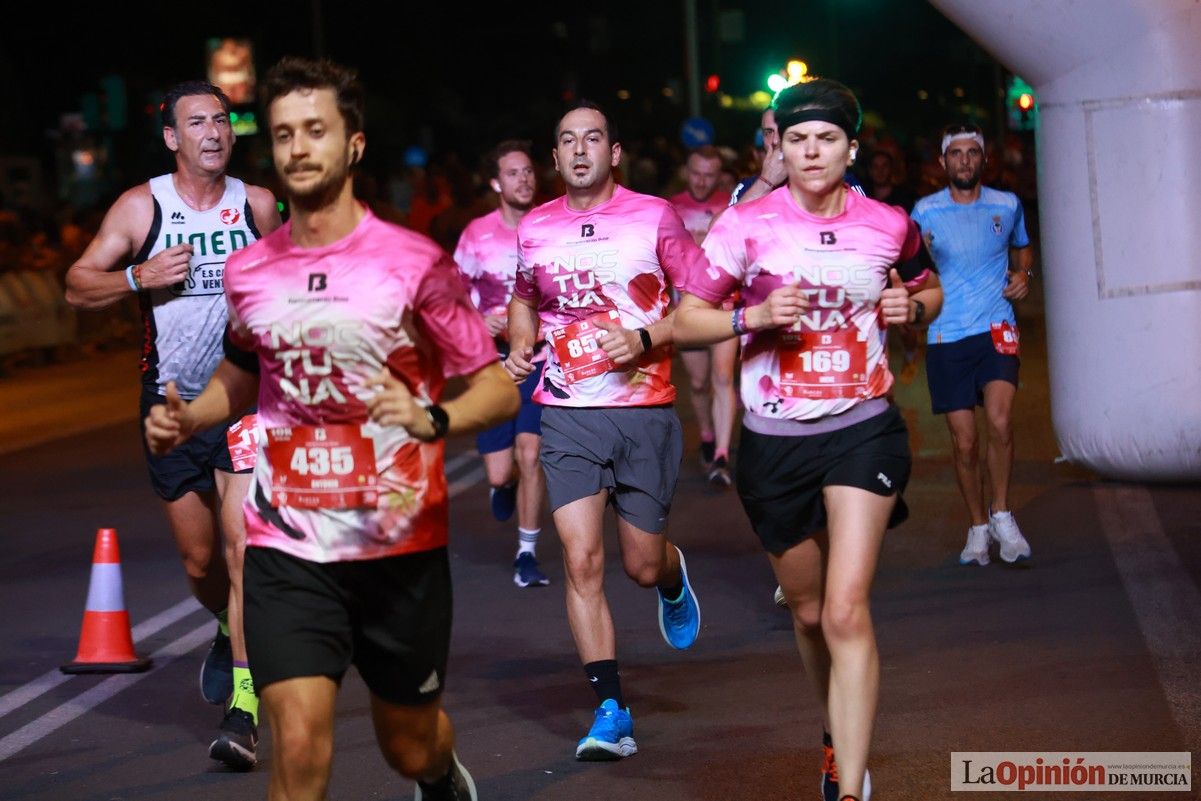 Las mejores imágenes de la carrera nocturna de Murcia