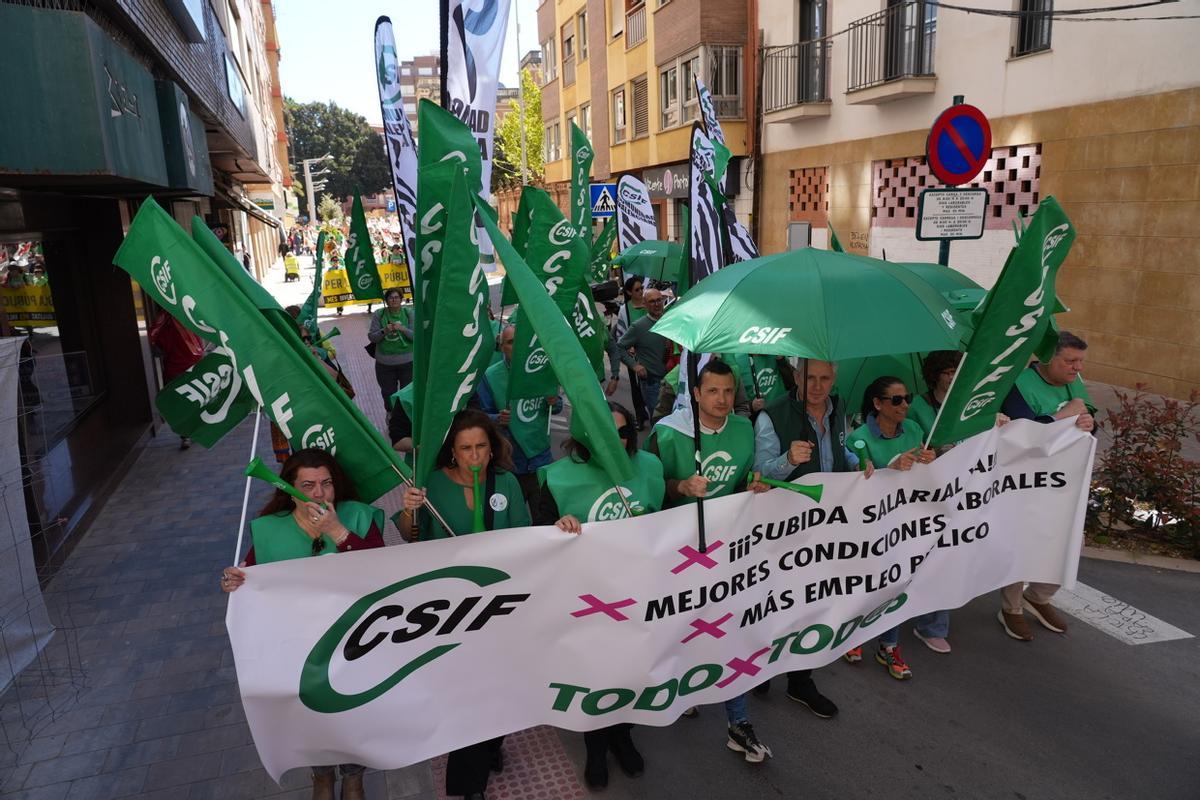 Galería: Las mejores imágenes de la protesta educativa en Castelló - El ...