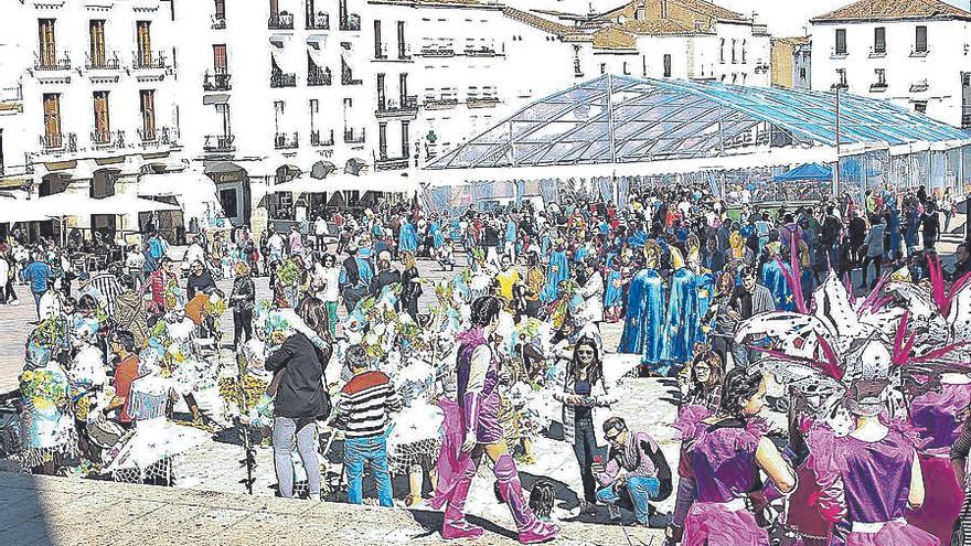 La carpa del Carnaval de Cáceres recibe tres ofertas