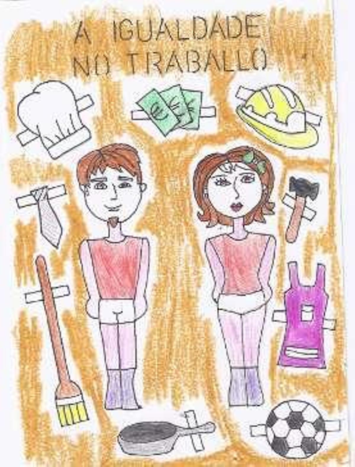 Una viñeta por la igualdad entre hombres y mujeres