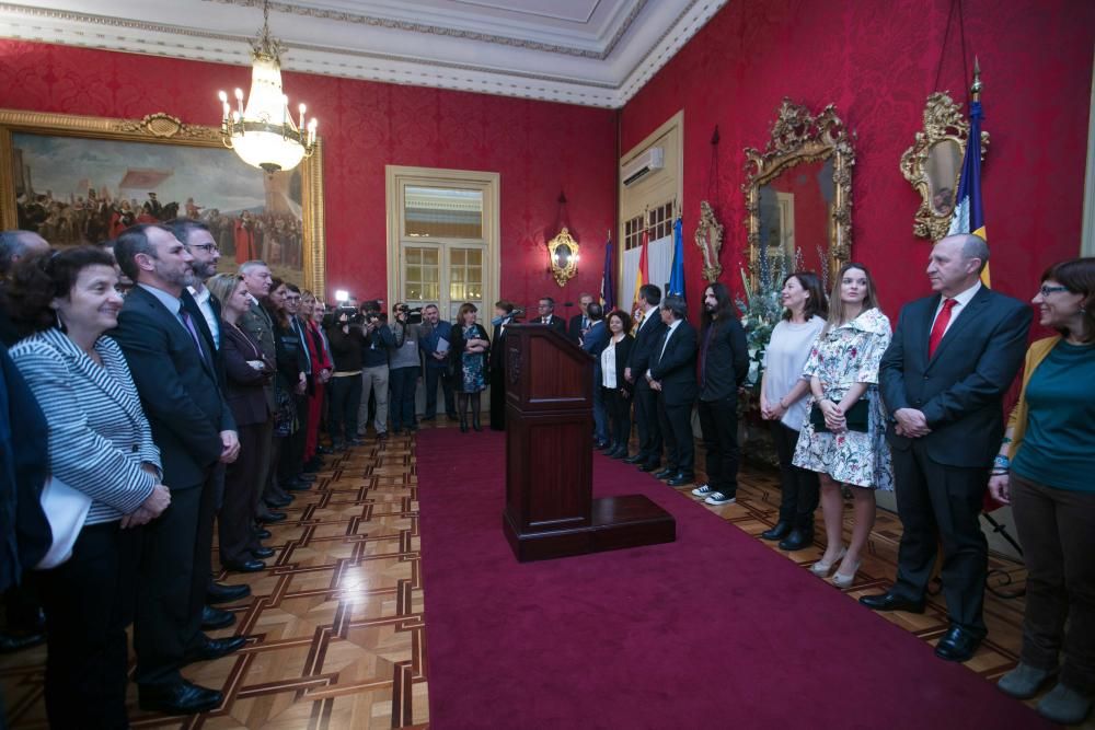 Acto institucional por el día de las Islas Baleares en el Parlament