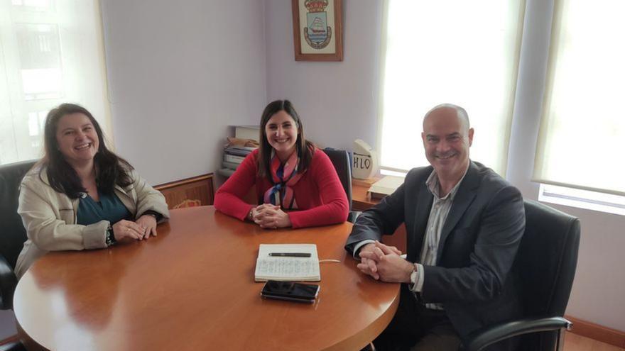 Araceli Gestido, Leticia Santos y Félix Juncal.   | // FDV