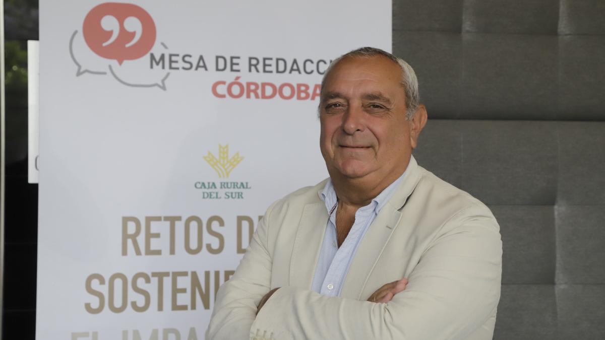 Pedro Escribano, jefe de Cordinación de la CHG en Córdoba.