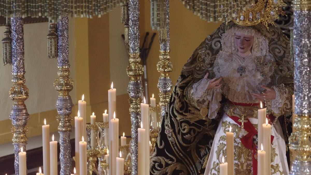 La Virgen de los Dolores, de la Expiración.