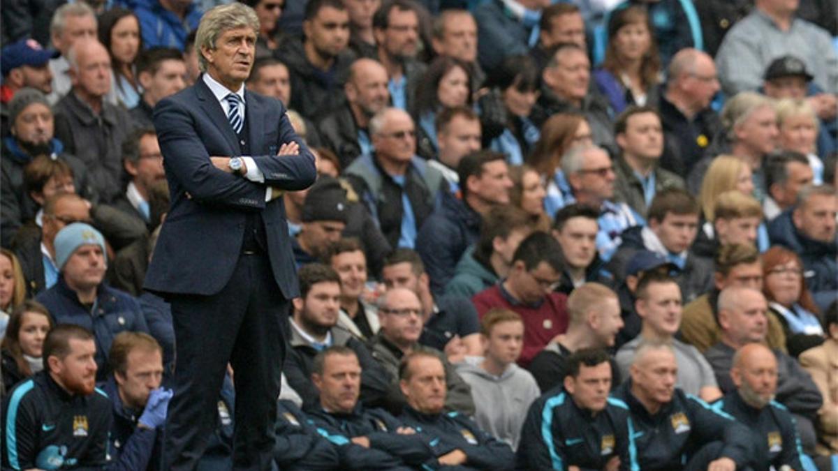 Manuel Pellegrini, entrenador del Manchester City