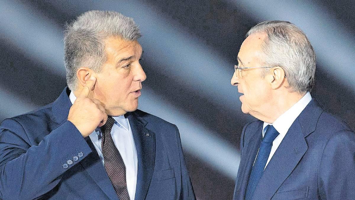 Florentino y Laporta, en una imagen de archivo reciente