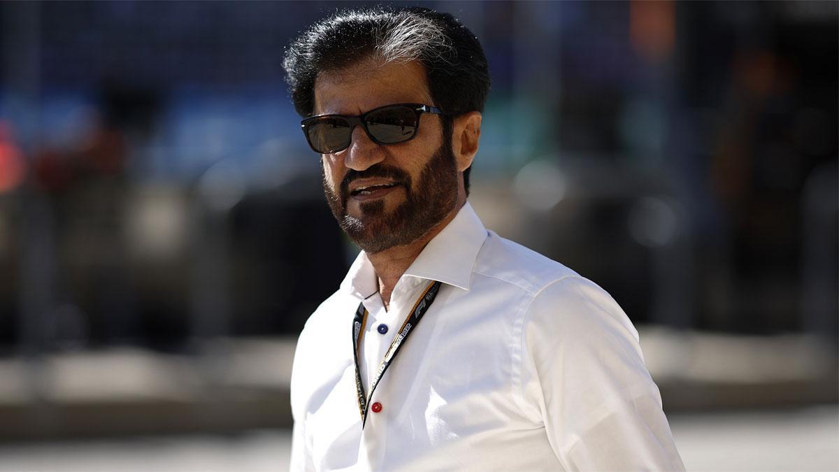 El presidente de la FIA, Mohamed Ben Sulayem