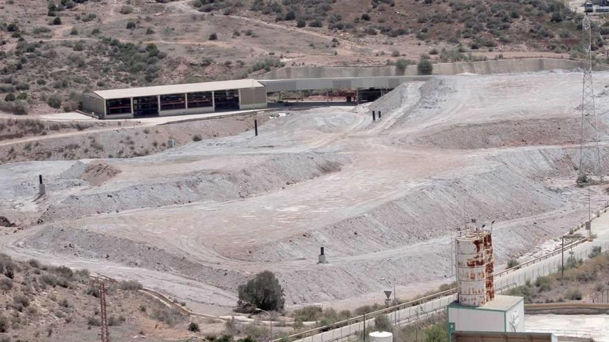 Terrenos de Befesa en el valle de Escombreras, en una imagen reciente.