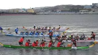 El Bolboretas Dragon Boat BCS alcanza el podio en el Open Cidade da Coruña