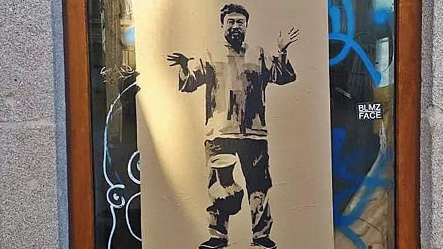 ¿Un ‘Banksy’ pontevedrés?