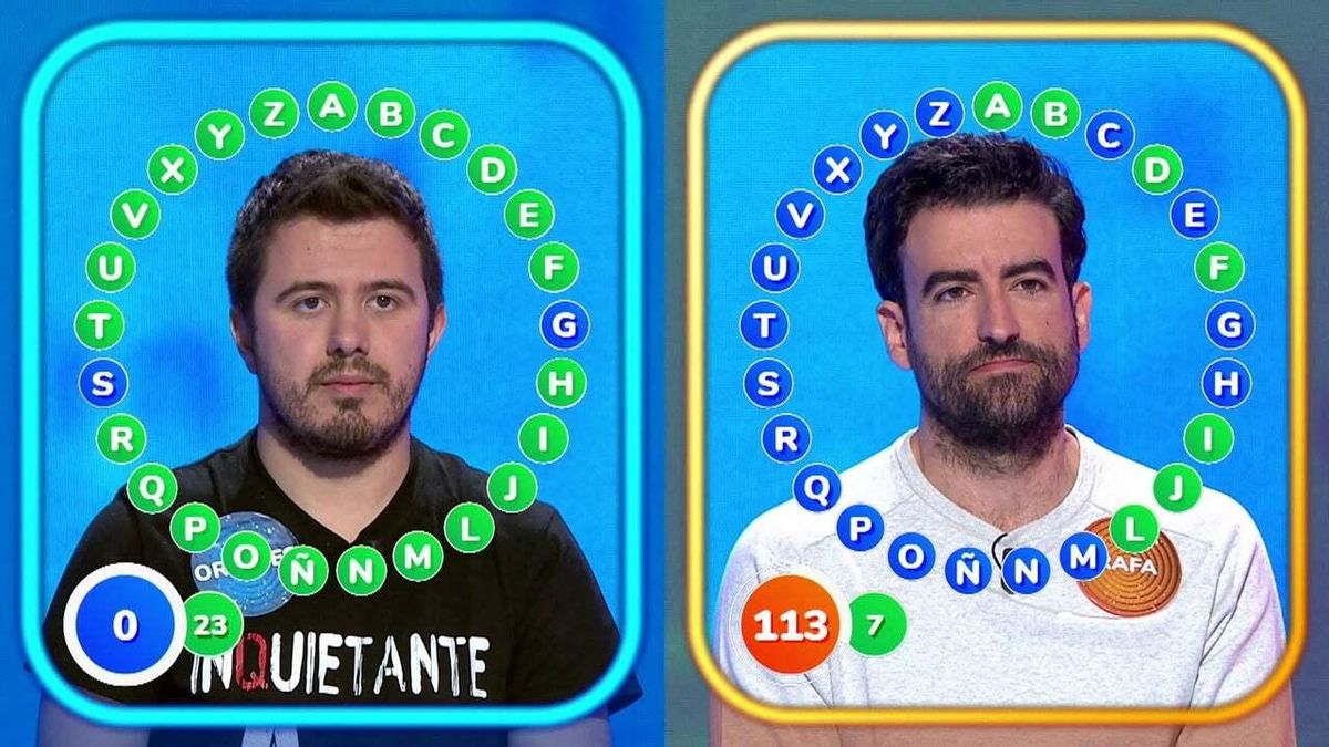 Pasapalabra: Orestes y Rafa se enfrentan cada tarde en el rosco.