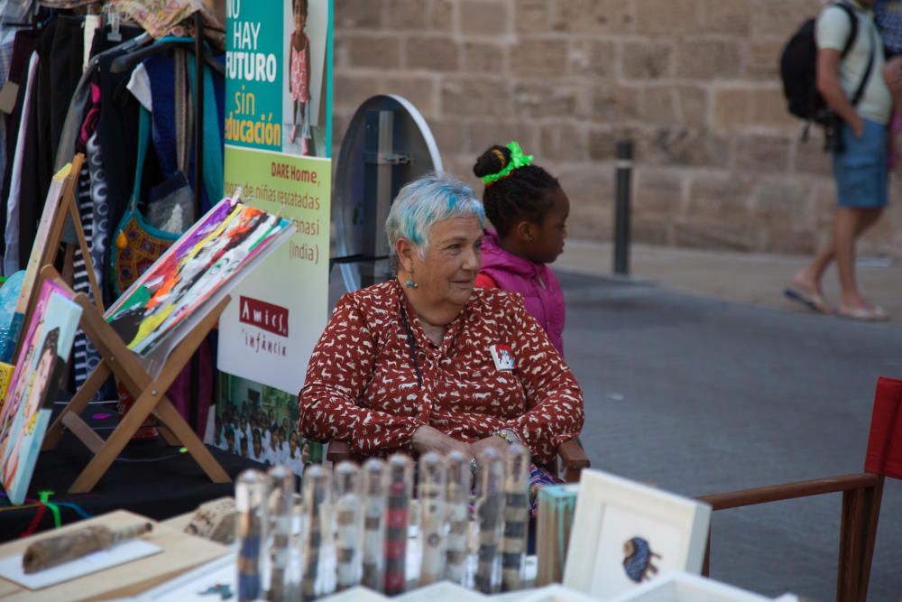 El mercadillo de San Rescat quiere volver a la plaza del Quadrado