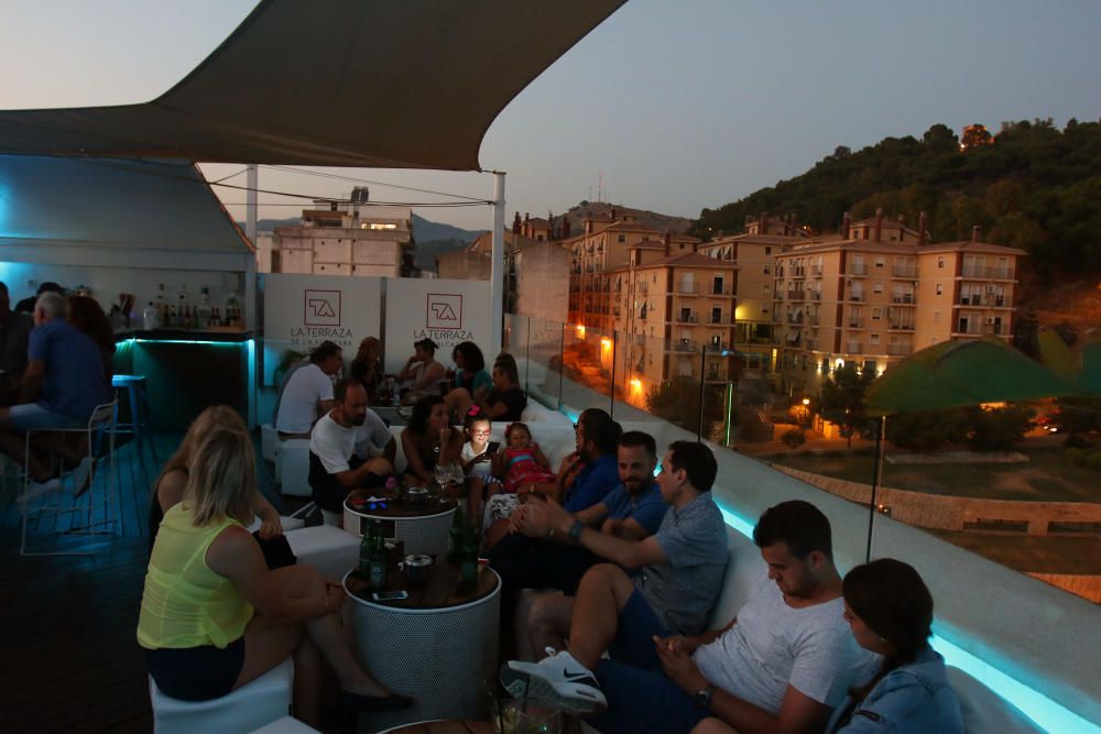 La Terraza de la Alcazaba, en la calle Alcazabilla.