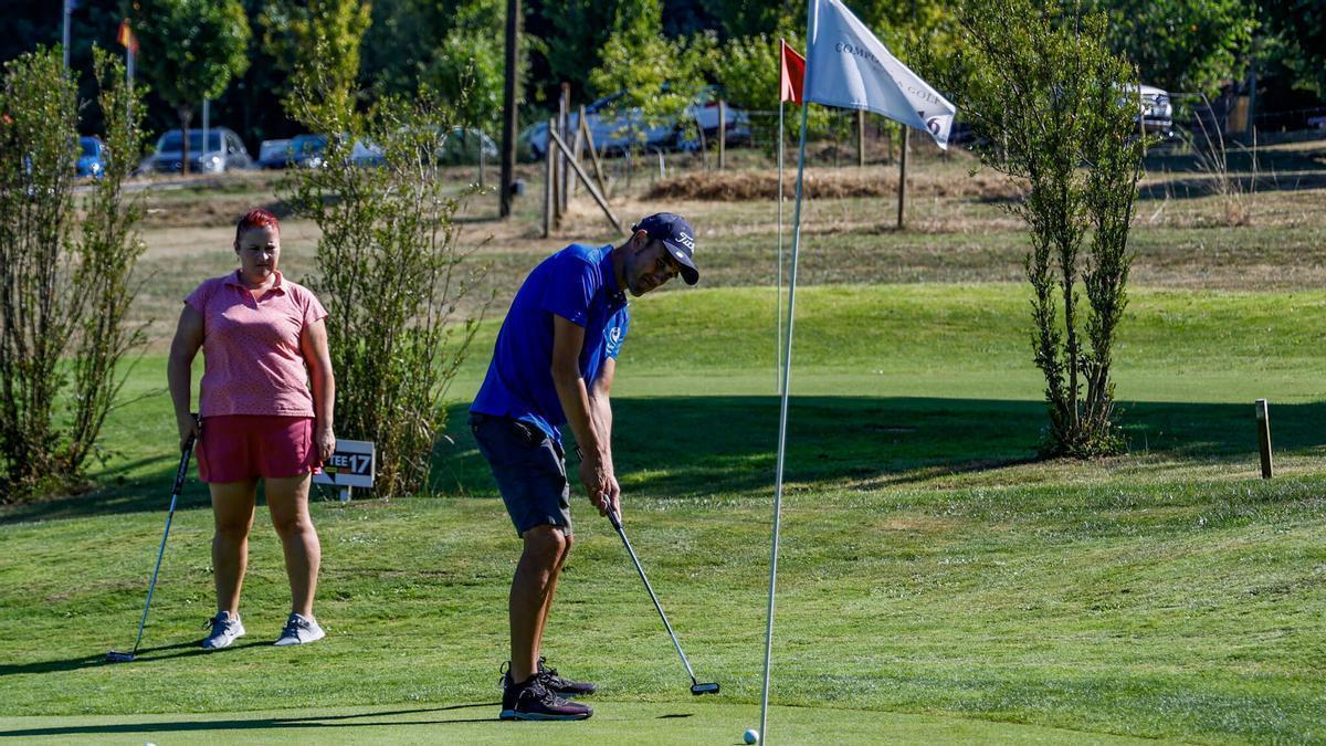 Imagen de archivo de un torneo disputado en Compostela Golf.