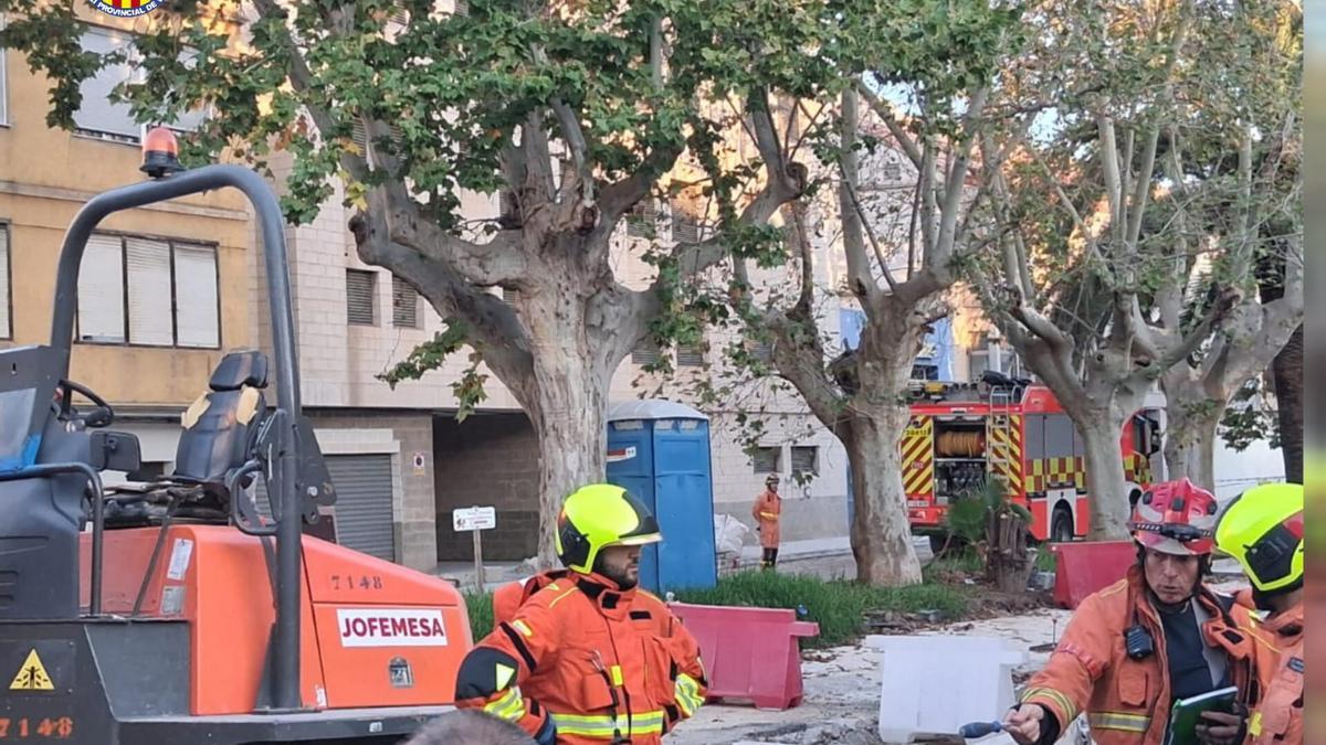 Trabajos de Consorcio Provincial de Bomberos.