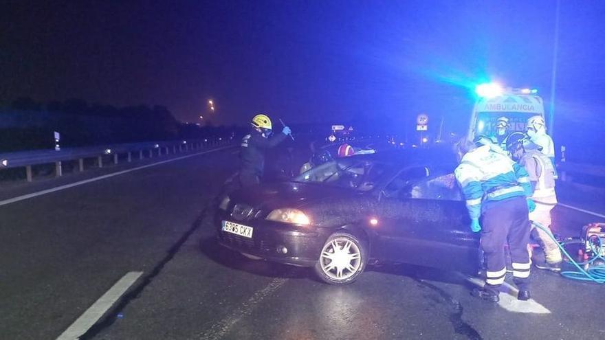 Tráfico investiga a qué velocidad iban los coches del accidente donde murieron una bebé y sus padres en San Javier