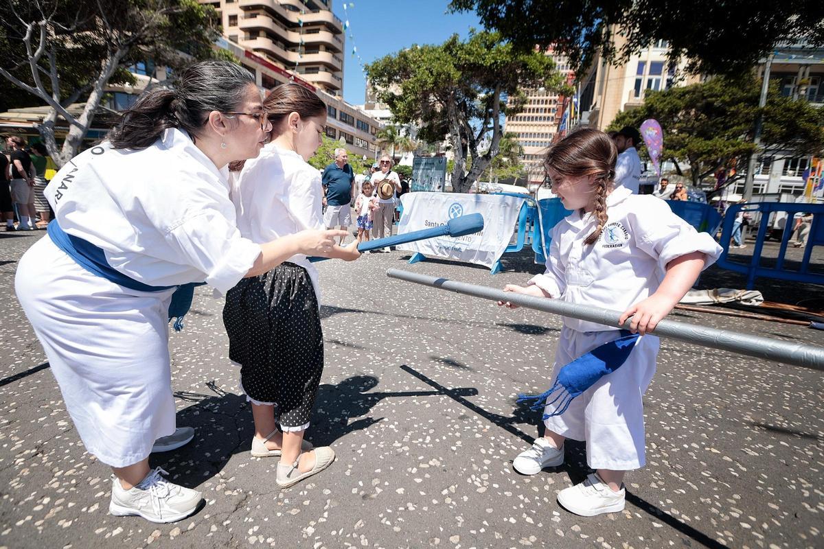 Santa Cruz vive el Día de Canarias por todo lo alto