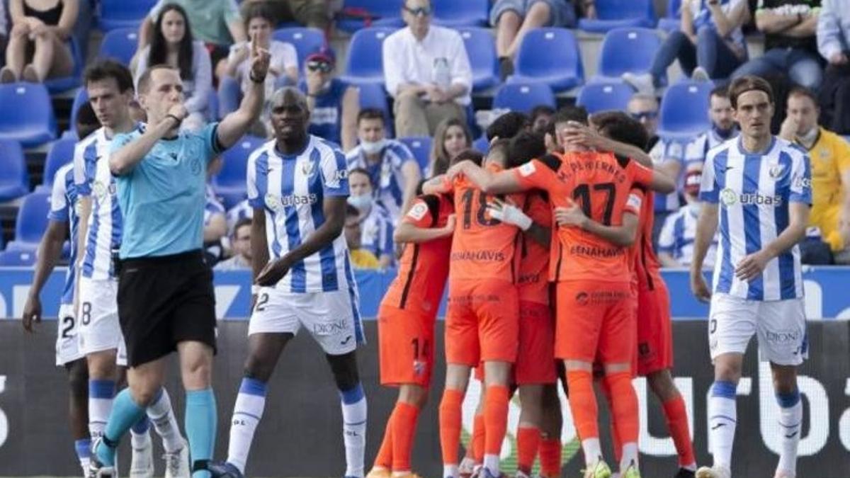 El Málaga CF ganó la temporada pasada 0-3 en Butarque.