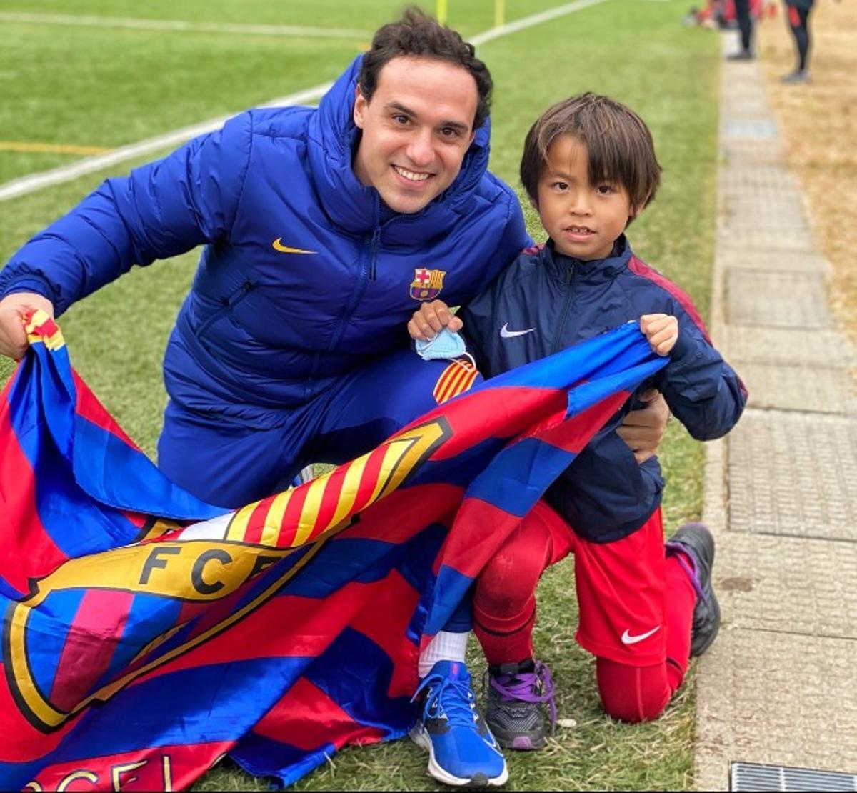 L’‘equip Pedri’ l’anima des del Barça Academy de Yokohoma