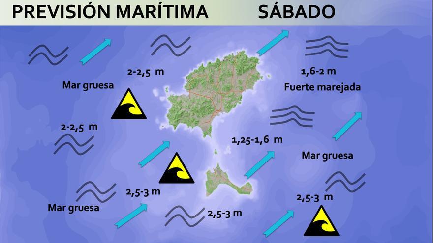 Alerta amarilla por viento en Ibiza y Formentera