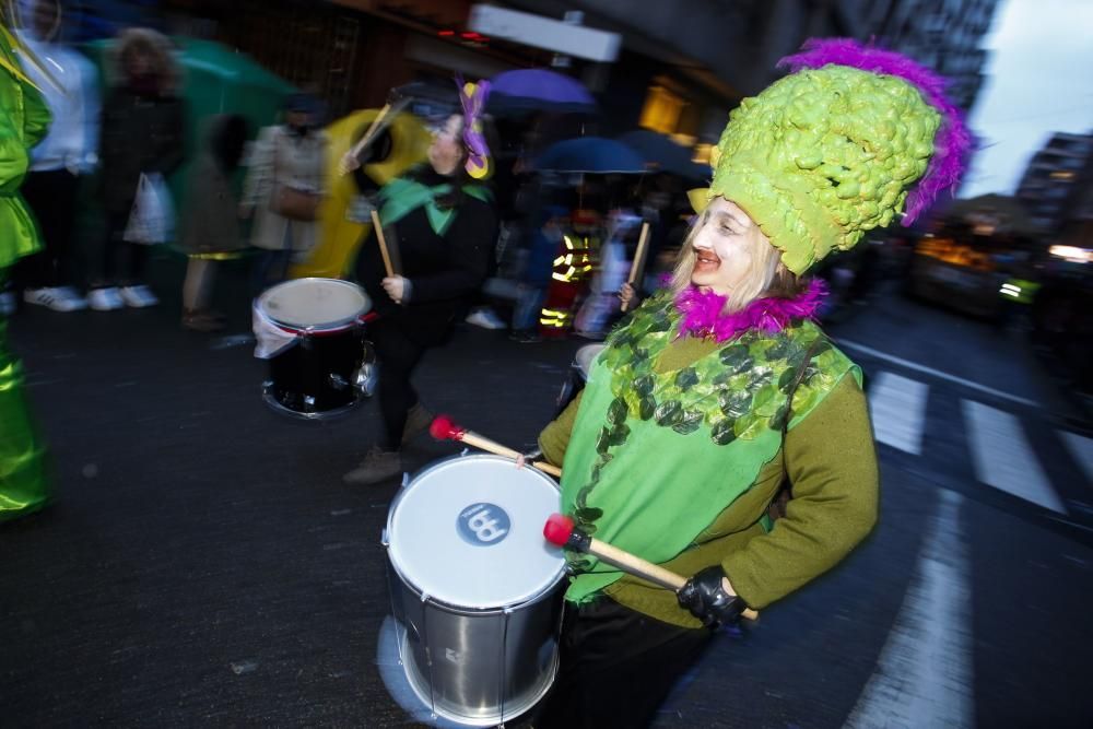 Desfile del martes de Carnaval en el Antroxu de Avilés