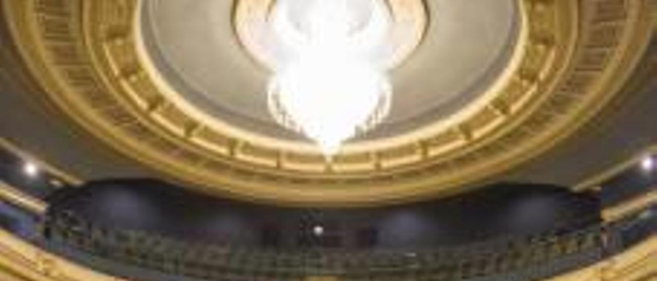 Imagen del Teatro Principal desde el escenario.