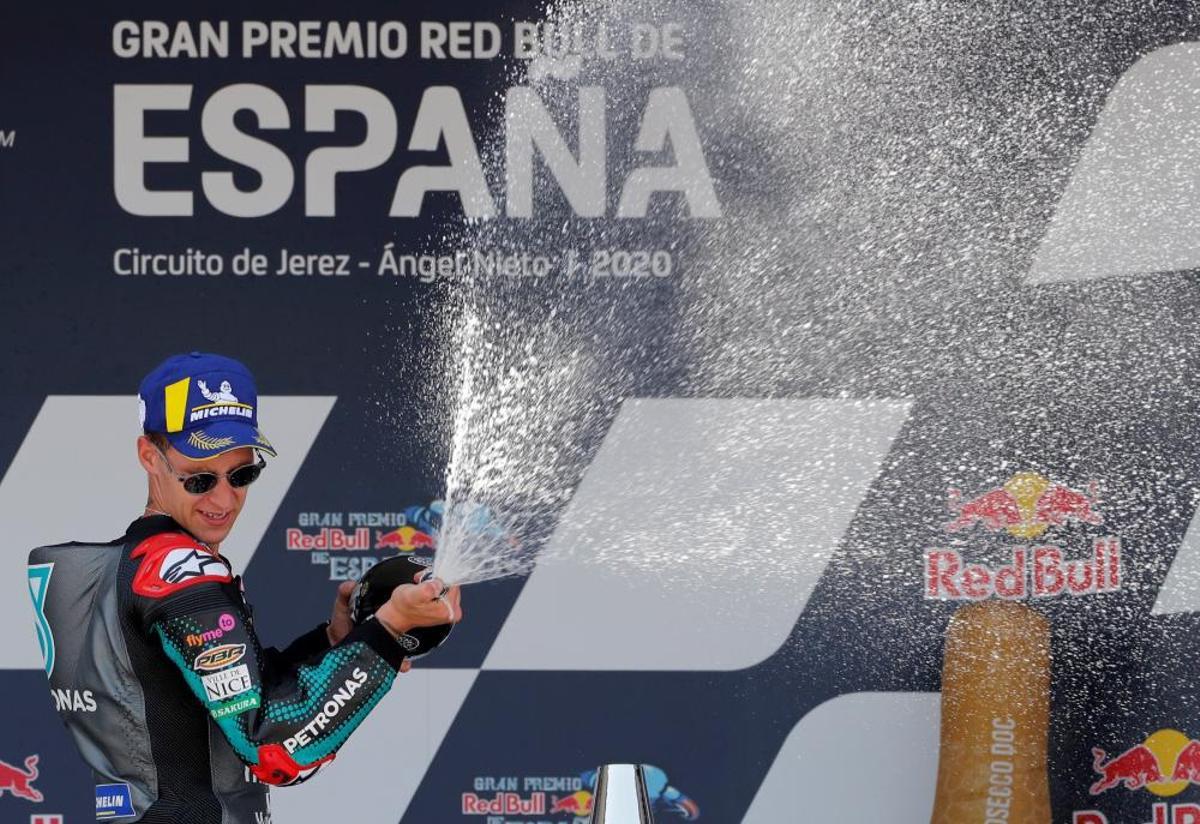 Quartararo se impone en el GP de España. Quartararo se impone en el GP de España.