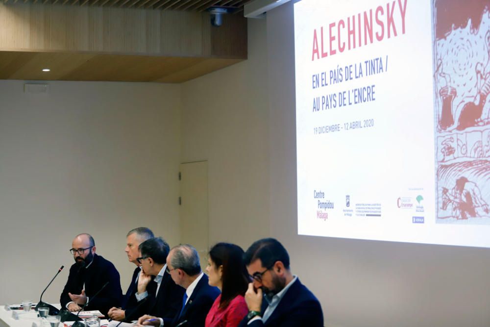 Exposición "Alechinsky en el País de la Tinta".