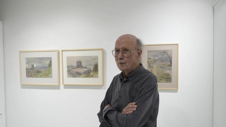 Pedro Serna expone en el Paraninfo de la UMU las cuatro estaciones pintadas a la intemperie