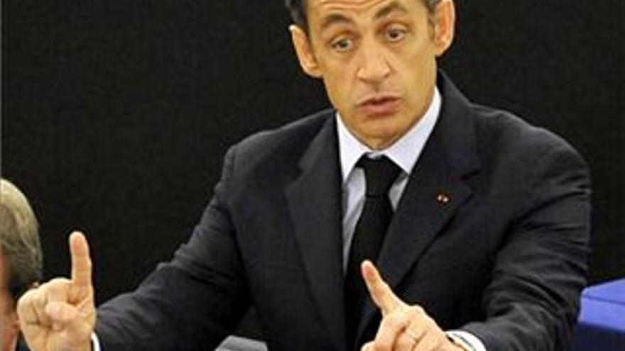 Sarkozy dice que no habrá negociación de un nuevo Tratado