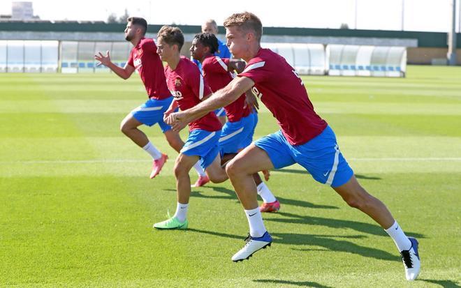 Las imágenes del primer entreno de Memphis