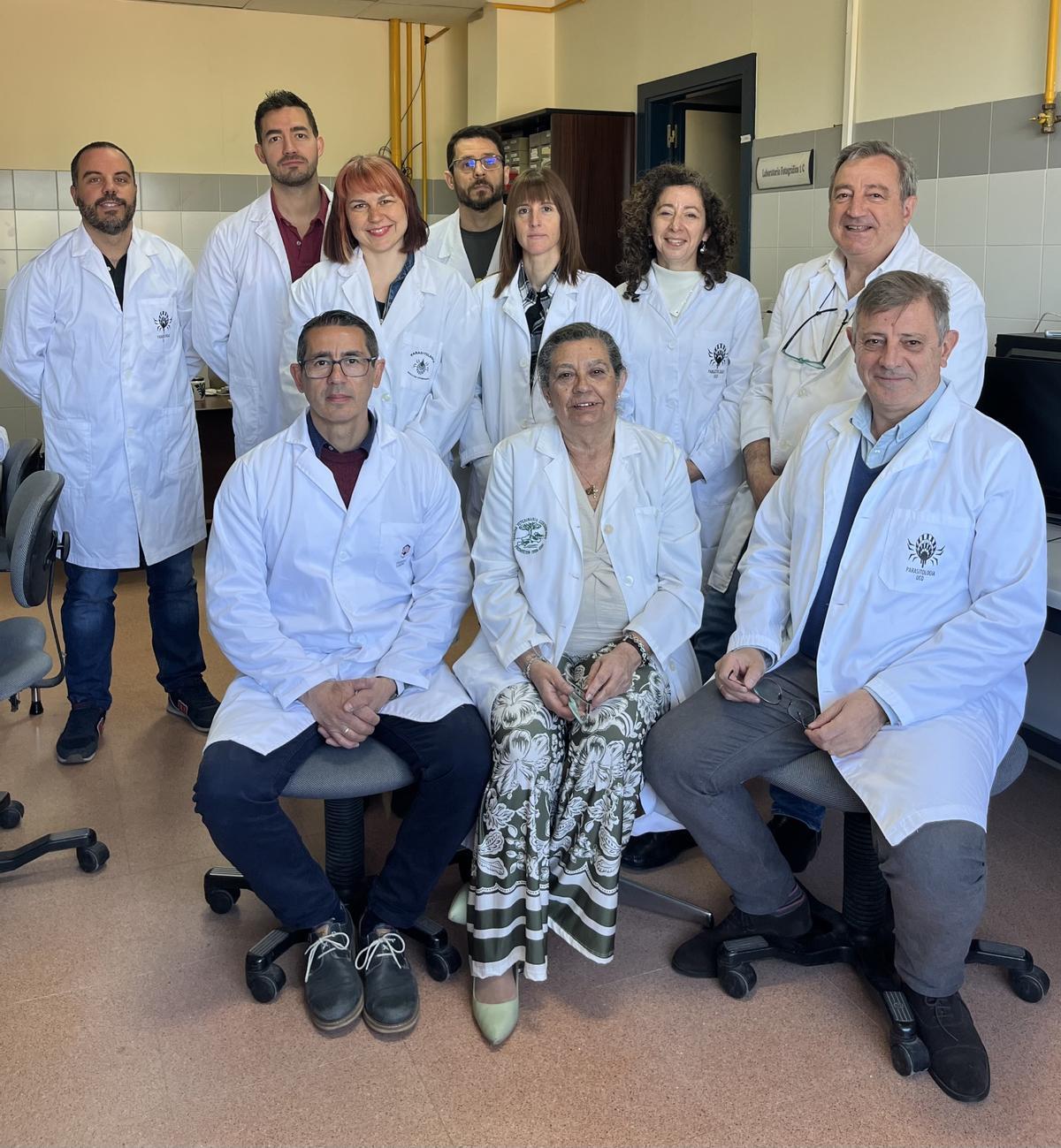 Miembros del grupo de investigación en Parasitología de la Universidad de Córdoba.