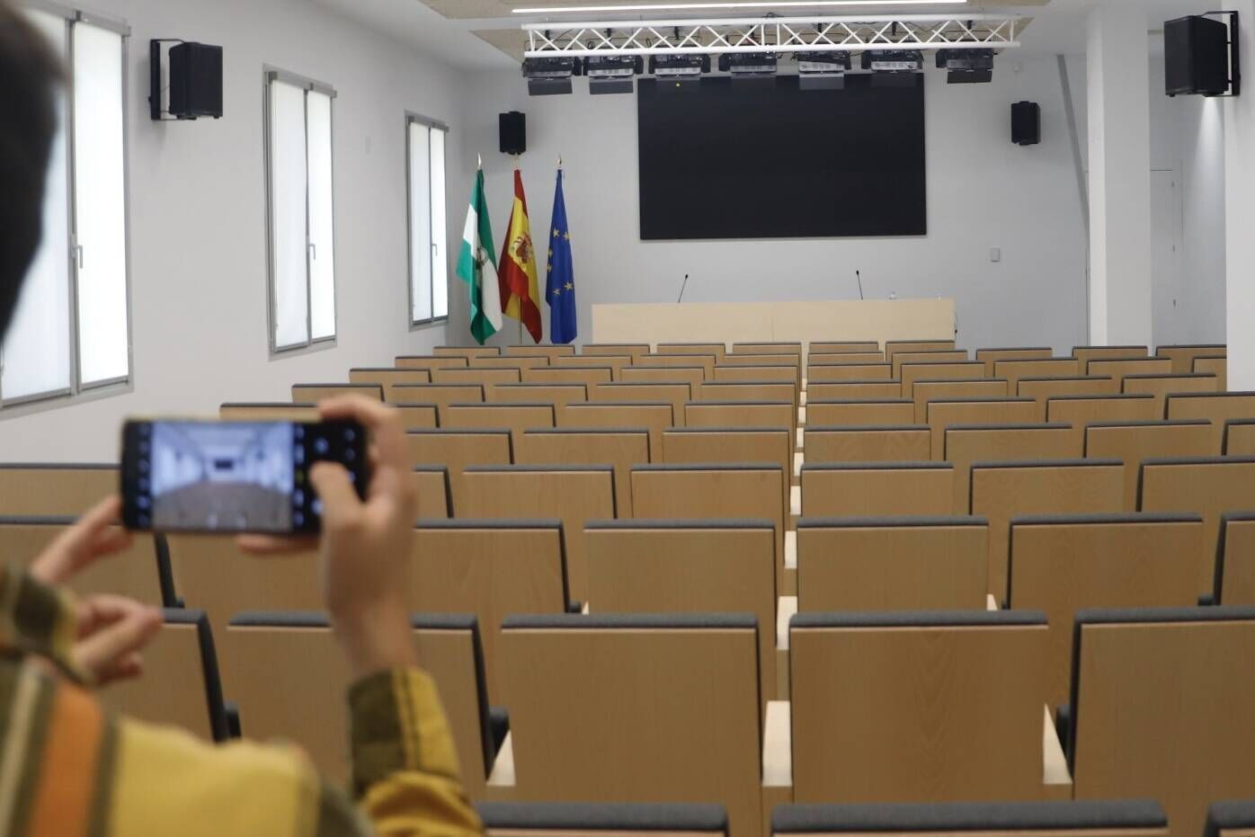 Así ha cambiado por dentro el edificio de los antiguos juzgados, nueva sede de la Junta