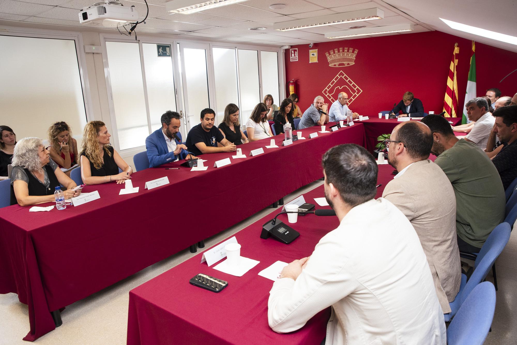 Totes les imatges de la constitució del Consell Comarcal del Berguedà