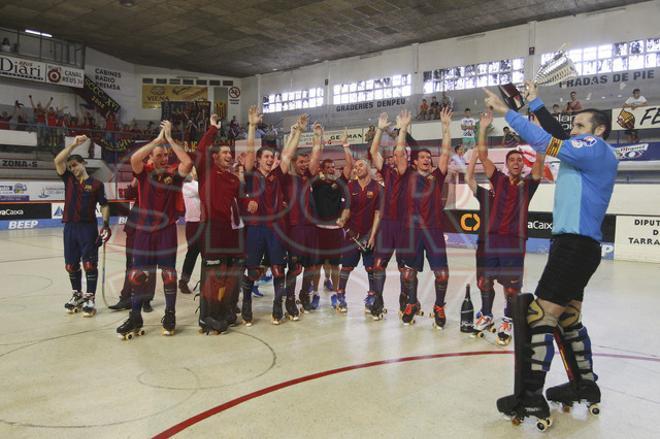 El Barça campeón de la Supercopa de Hockey Patines