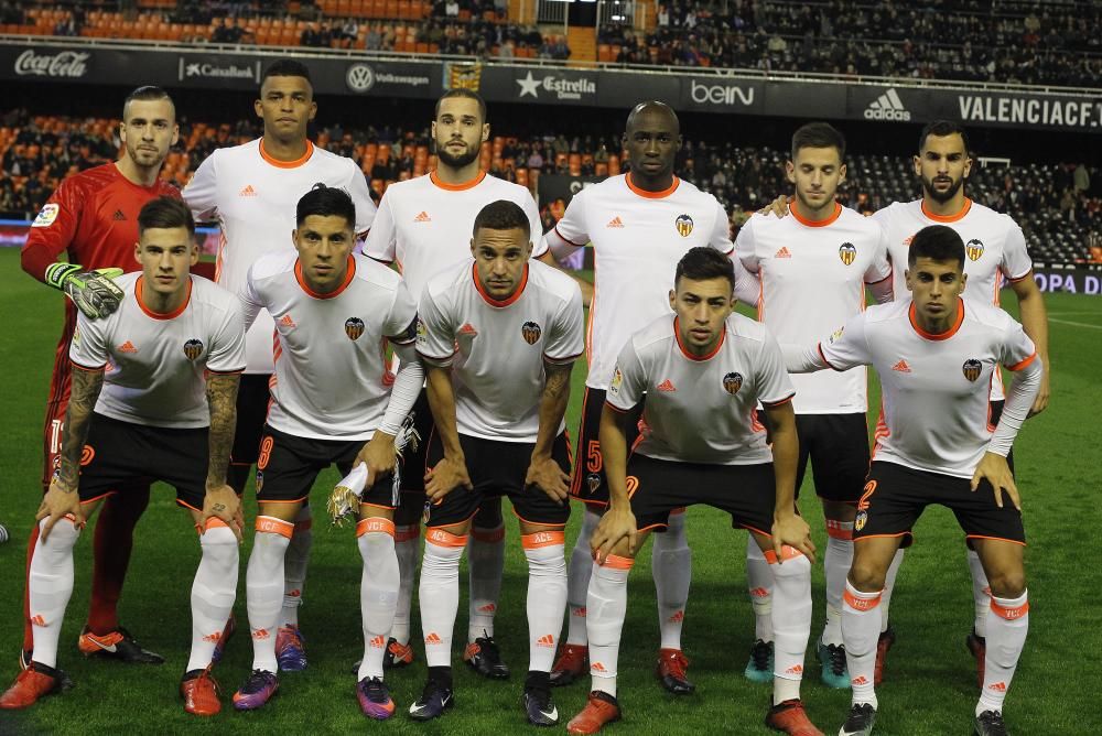 Las notas de los jugadores del Valencia frente al Leganés en Copa