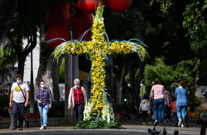 Previa de festividad de la Cruz en Santa Cruz de Tenerife