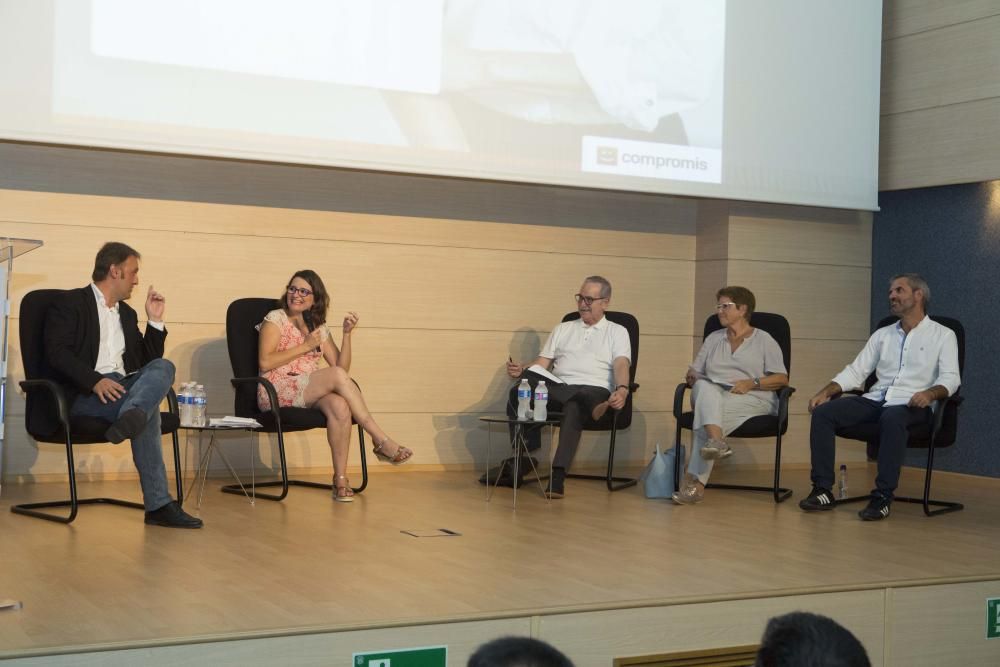 La vicepresidenta del Consell y líder de Compromís defiende su gestión en política social en el primer acto de partido para abrir el curso político en Alicante