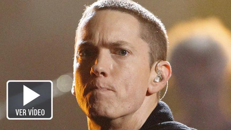 Eminem rapea contra Trump