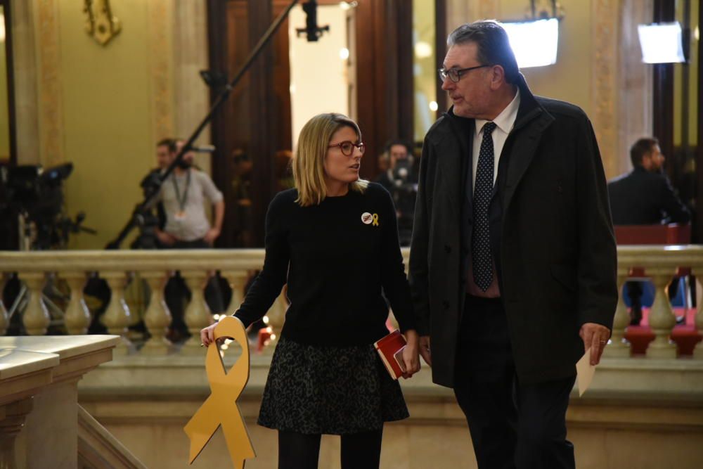 Constitució del nou Parlament de Catalunya