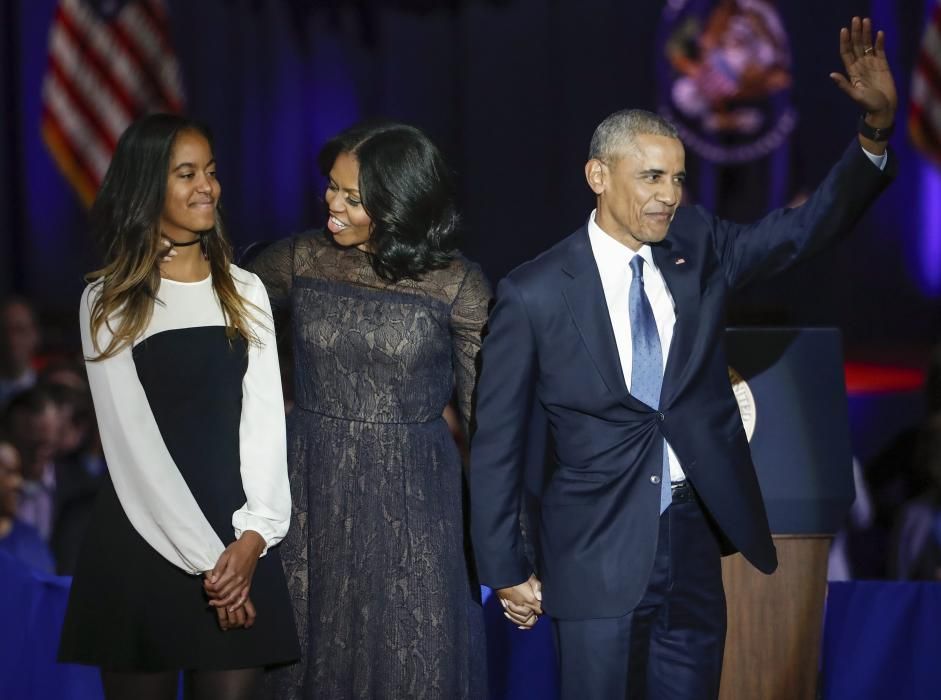 El último discurso de Barack Obama, en imágenes