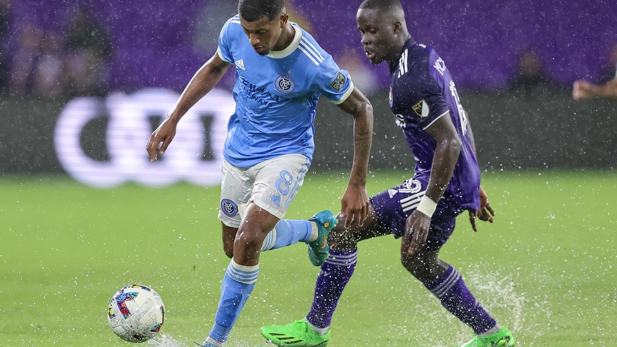 Imagen del partido de la MLS entre el New York City y el Orlando City.