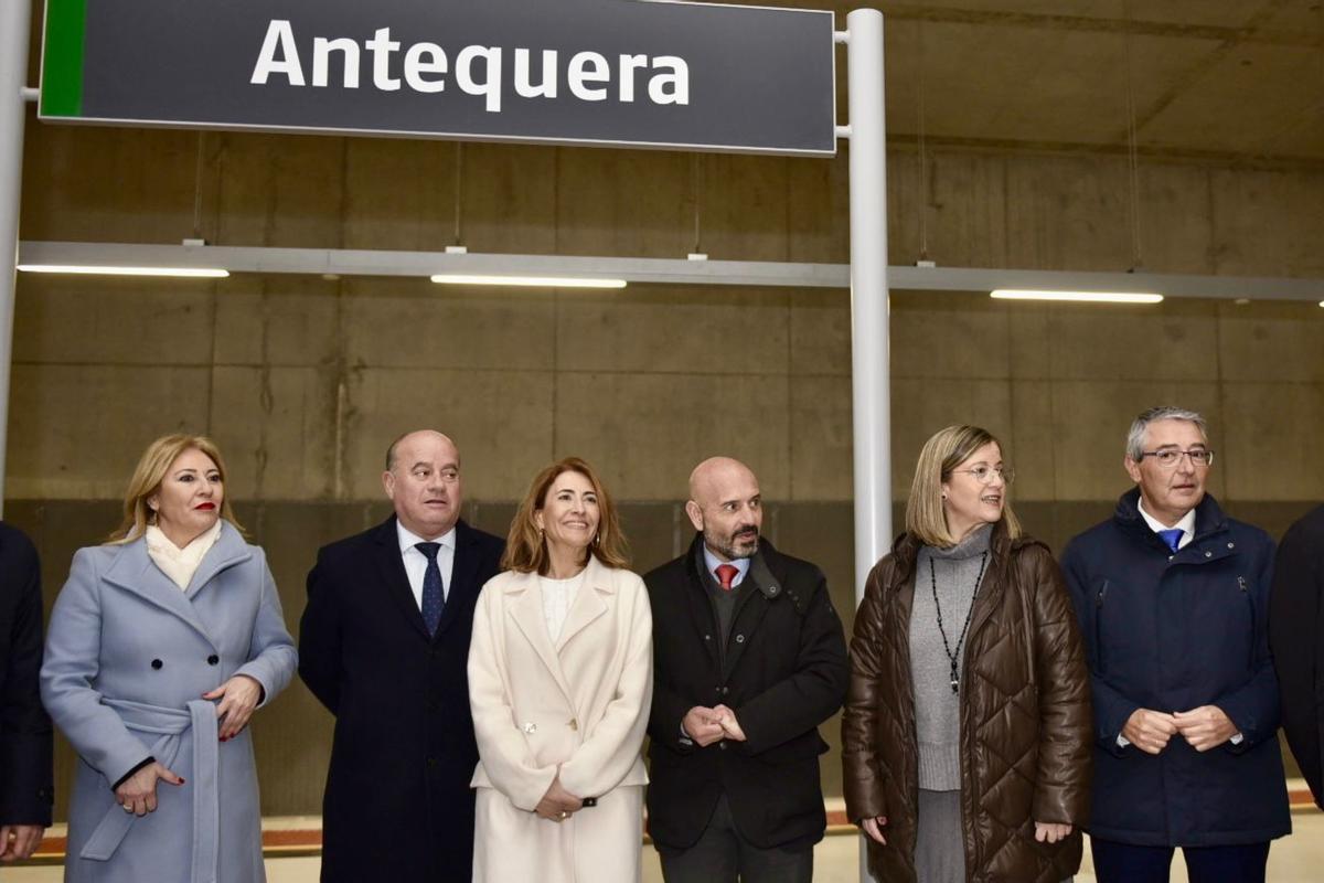 Inauguración de la estación del AVE de Antequera
