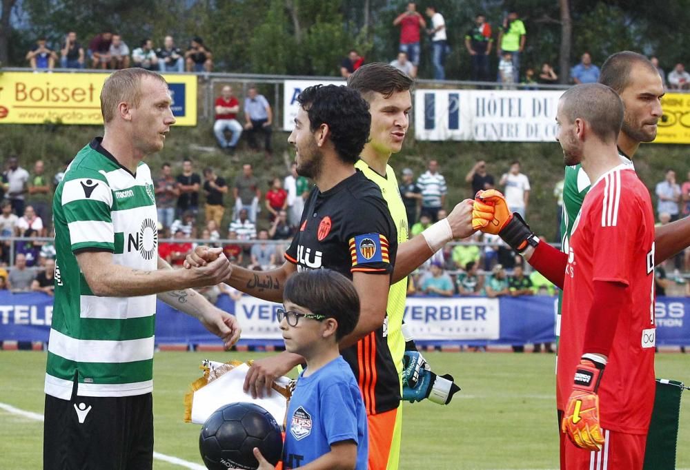 Las mejores imágenes del Sporting de Portugal - Valencia CF