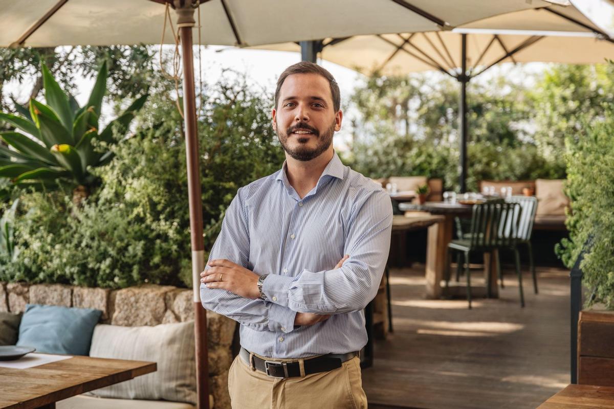 Àlex Mitats, director general del grupo Somos Esencia, en uno de sus restaurantes.