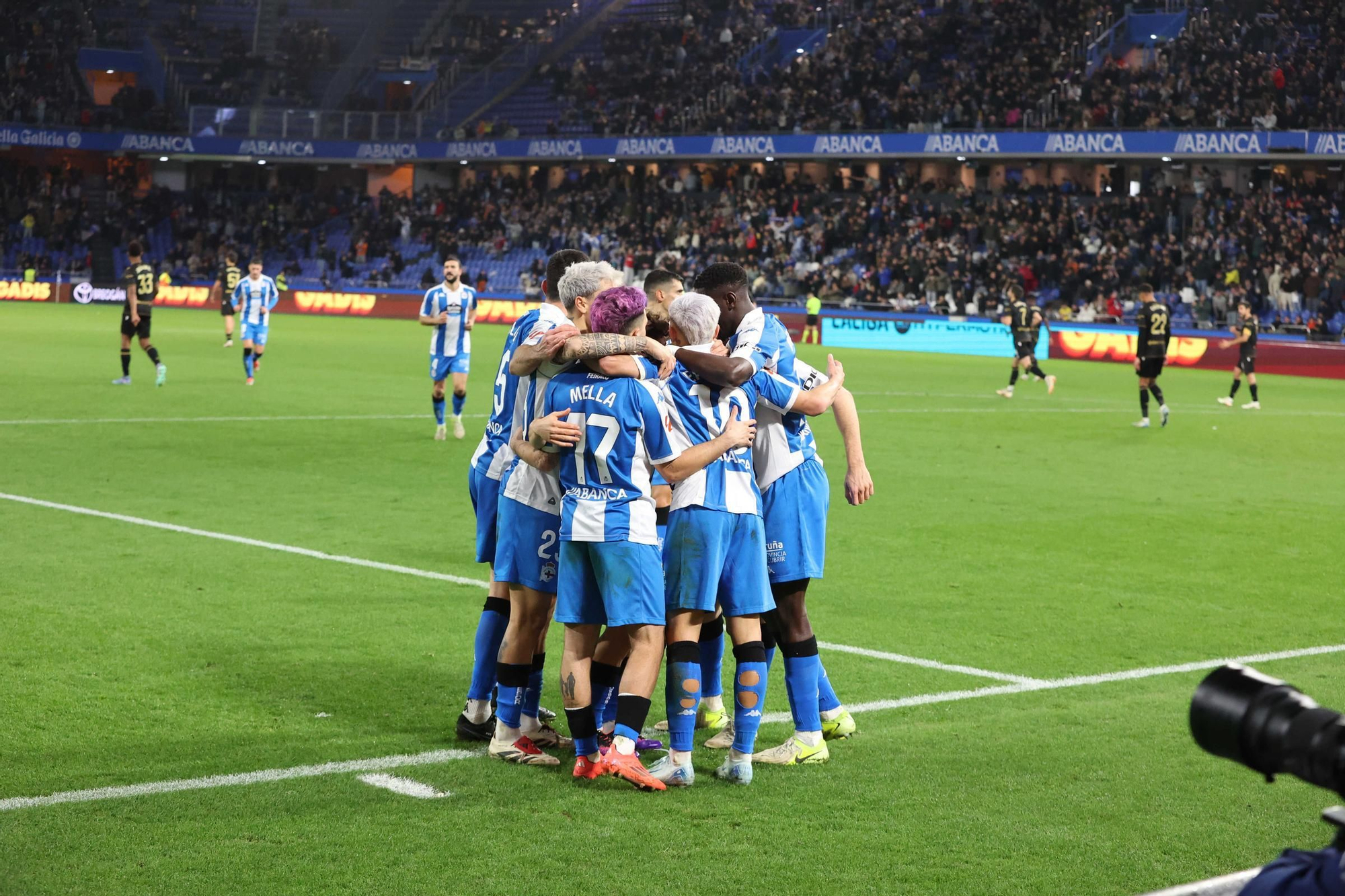 El Dépor golea al Castellón en Riazor (5-1)