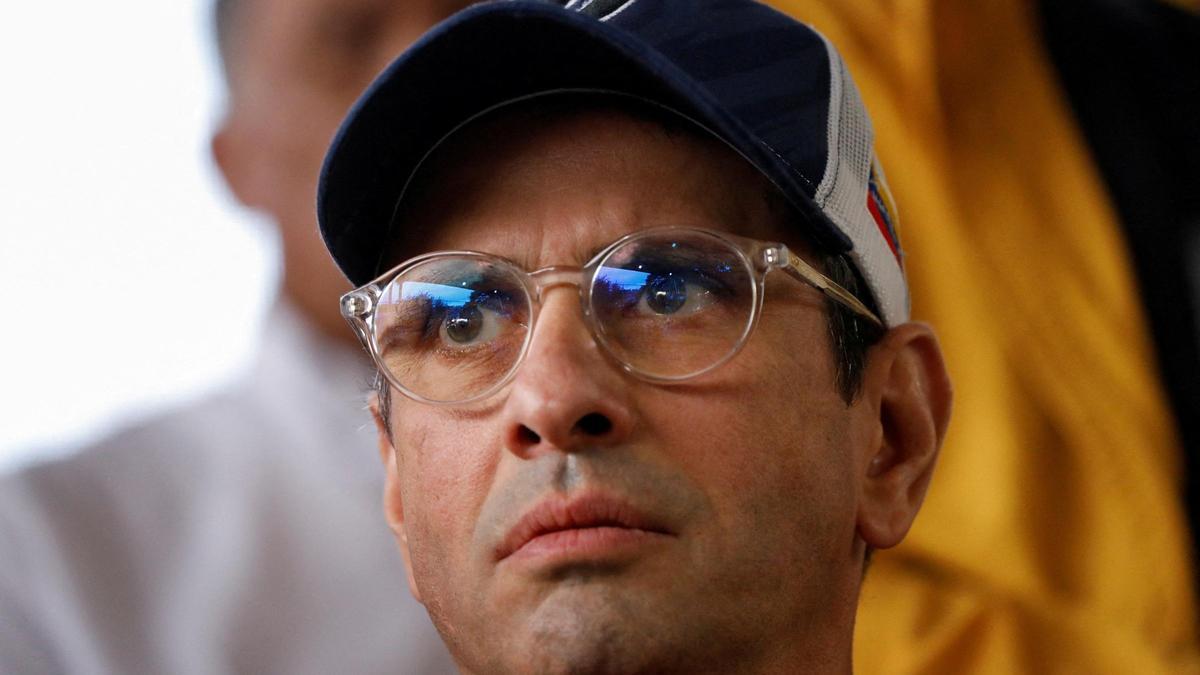 El opositor venezolano Henrique Capriles.